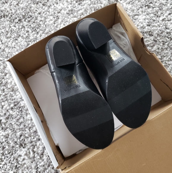 🆕️ Call It Spring Black Block Heel Chelsea Boot - Picture 5 of 7